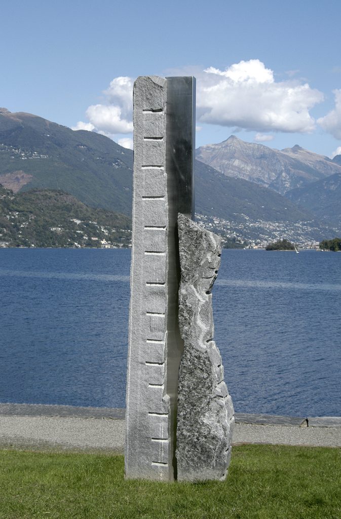 steinskulpturen, Seepromenade Brissago, Skulpturenweg, Ascona, tessiner granit