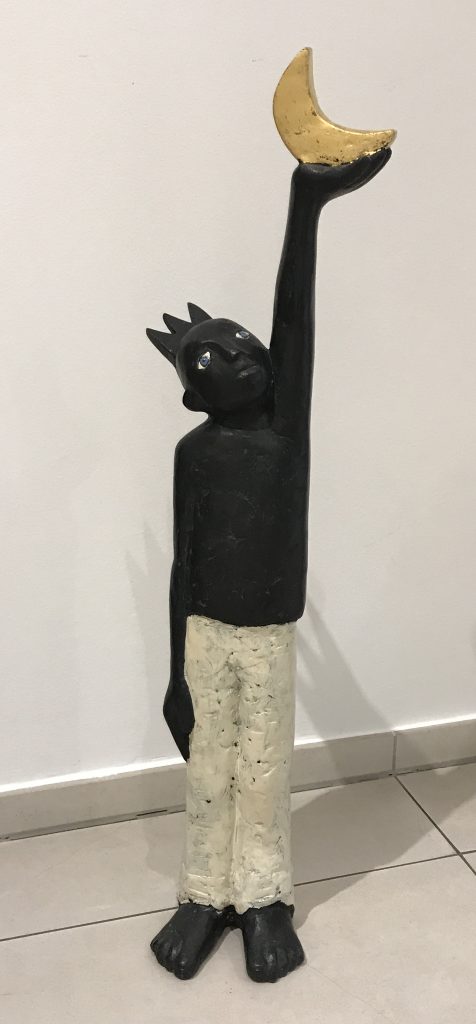 Tamara Suhr, Bronze, Figurative Kunst, Bronze, Ascona, Galleria Kröger, lago maggiore, mond