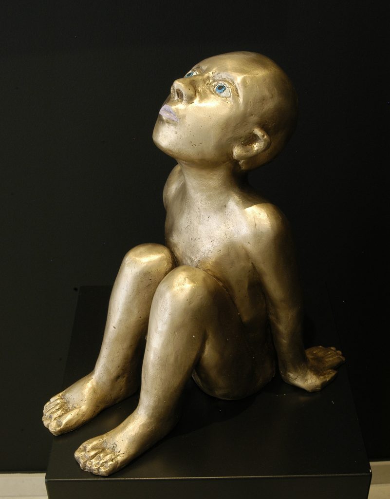 Peter Hermann, Skulpturen, Bronze, coole Jungs und Mädels, figurative Kunst, Galleria Kröger, Ascona, Lago Maggiore, Hotel Giardino