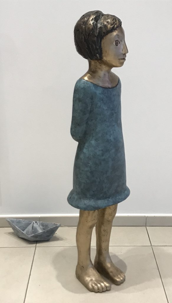 Tamara Suhr, Bronze, Figurative Kunst, Bronze, Ascona, Galleria Kröger, lago maggiore,, ferien, sehnsucht, traumreise