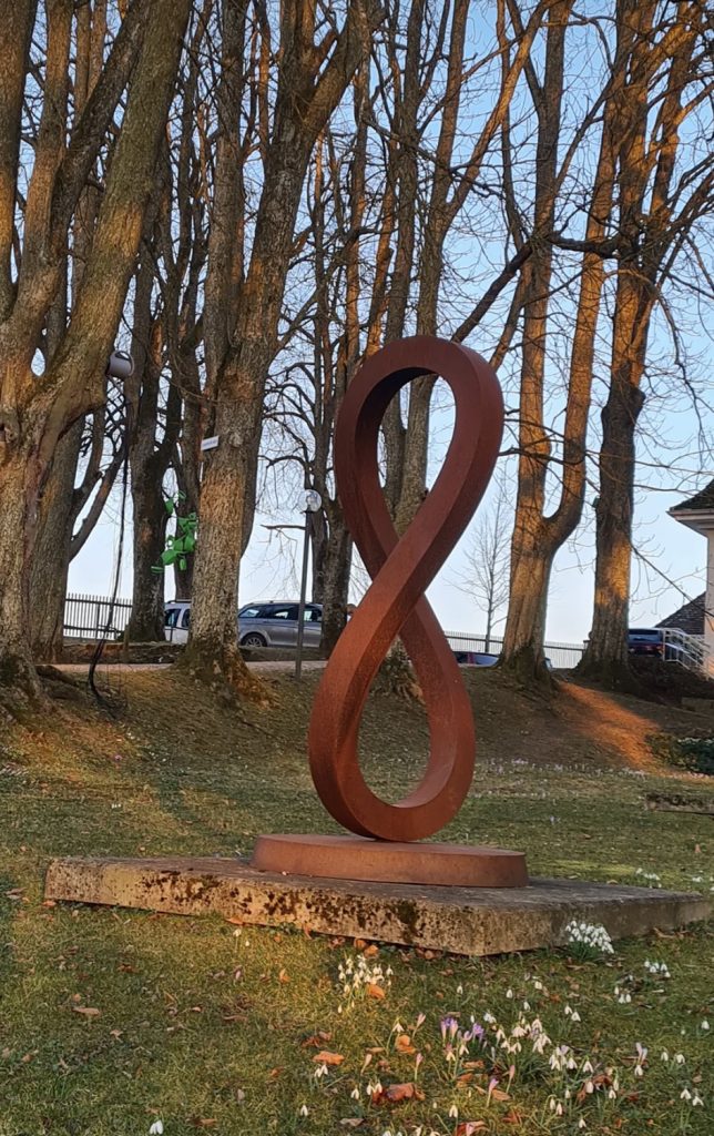 Rüdiger Seidt, Corten, Stahl, Kunsthalle Messmer, André-Evard-Preis, Plastiken, Edelstahl