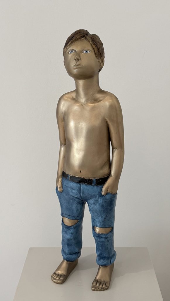 Tamara Suhr, figurativ, Bronze, coole Jungs und Mädels, Hochschule für Künste, Bremen, Lago Maggiore, Ascona, Galleria Kröger