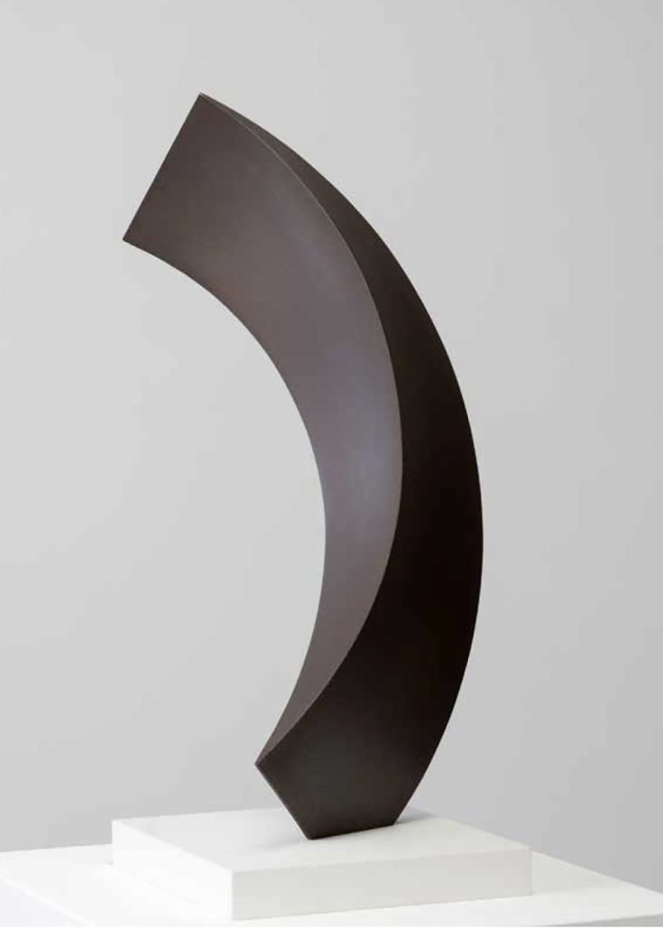 rüdiger Seidt, Cortenstahl, Edelstahl, poliert, Vierflächer, Helix, Plastik, Galleria Kröger, Galerie, galleria d'arte, zeitgenössische Kunst, Lago Maggiore, Ascona