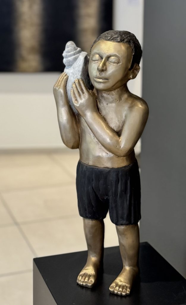 Peter Hermann, figurativ, Bronze, coole Jungs und Mädels, Hochschule für Künste, Bremen, Lago Maggiore, Ascona, Galleria Kröger
